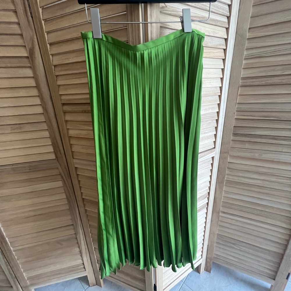 Zara pleated skirt